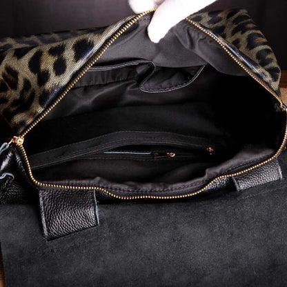 Savéra Leopard Office Tote