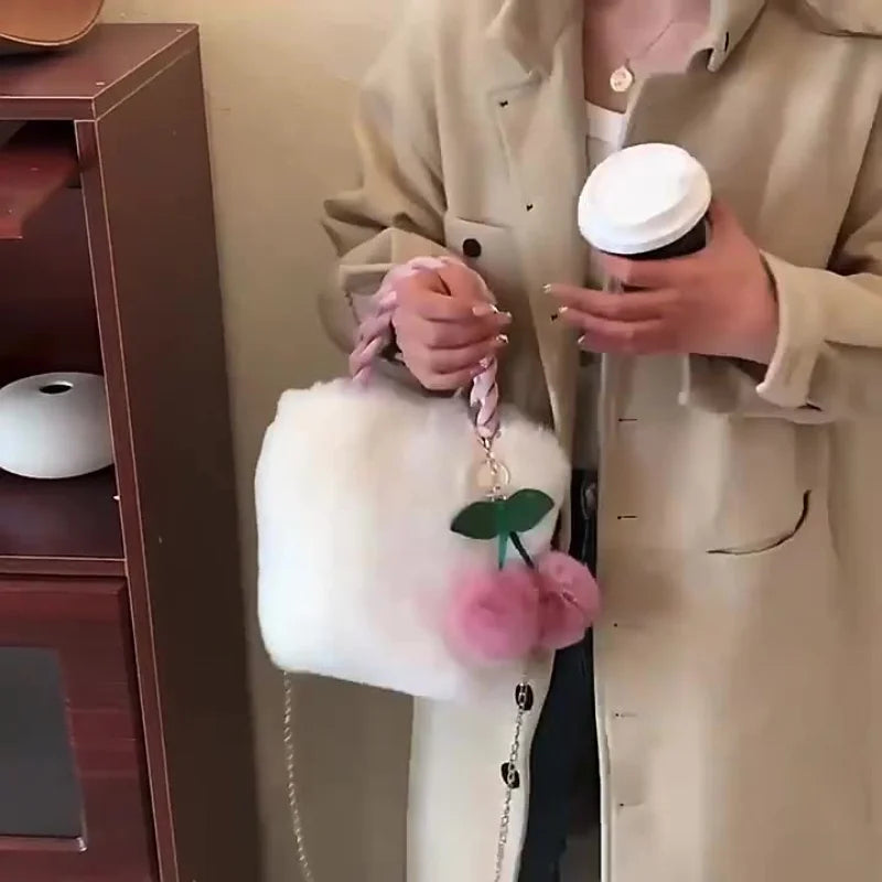 Veloura Plush Mini Bag