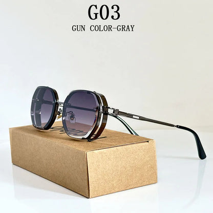 ZUIDID VisionSquare – Óculos de Sol Fashion Masculino e Feminino com Proteção UV400