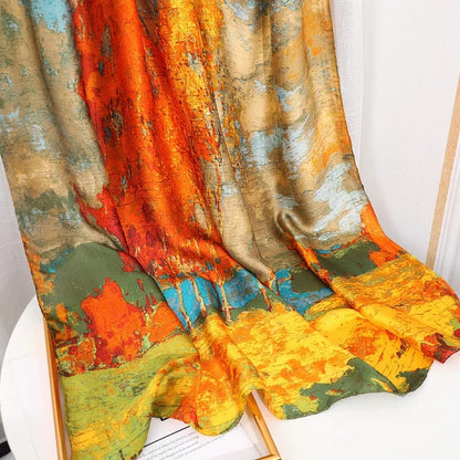 SilkAura Shawl