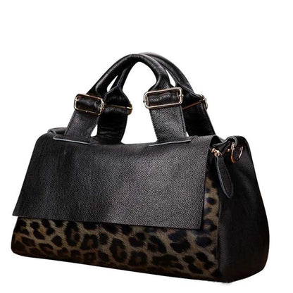 Savéra Leopard Office Tote