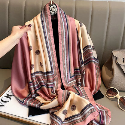 SilkAura Shawl