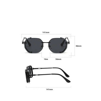 ZUIDID VisionSquare – Óculos de Sol Fashion Masculino e Feminino com Proteção UV400